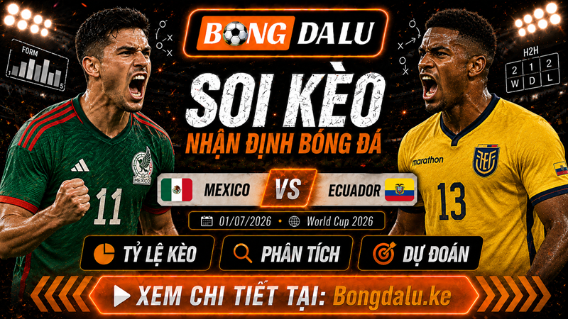 Lực lượng dự kiến của Mexico vs Ecuador