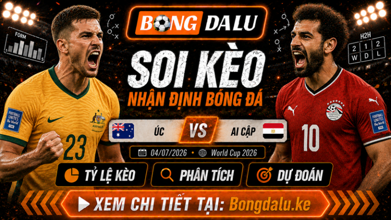 Nhận Định Úc vs Ai Cập, 04/07/2026 – World Cup 2026