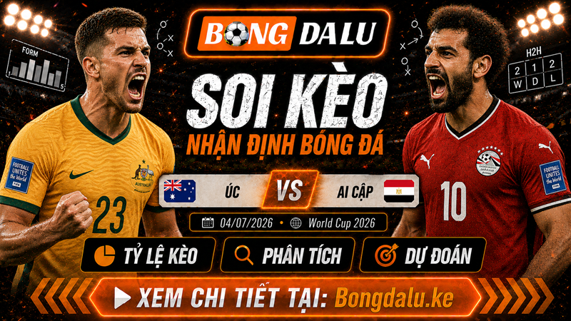 Nhận Định Úc vs Ai Cập, 04/07/2026 – World Cup 2026